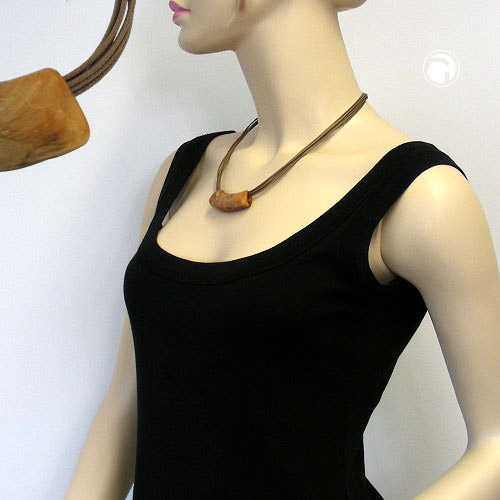 Necklaces with tube bead