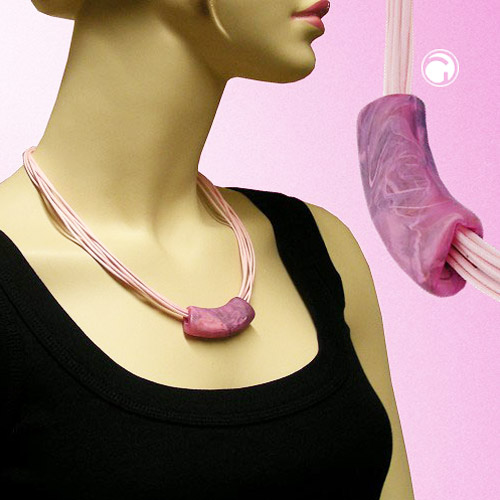 Necklaces with tube bead