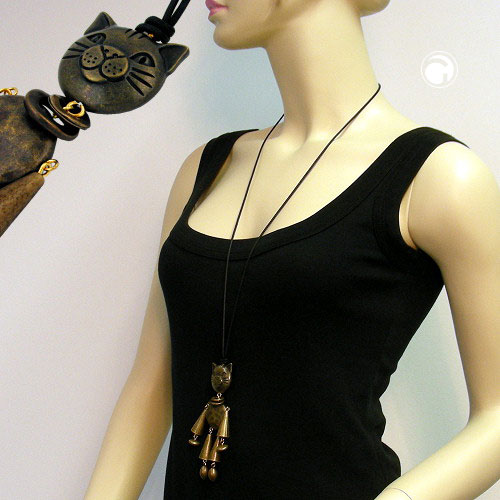 Necklaces with animals and figures