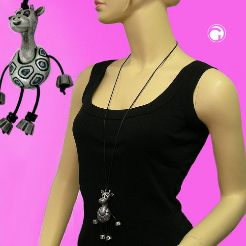Necklaces with animals and figures