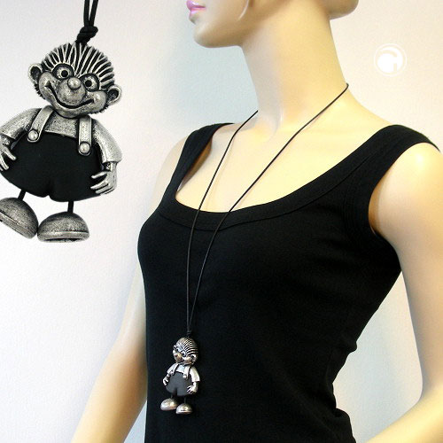 Necklaces with animals and figures