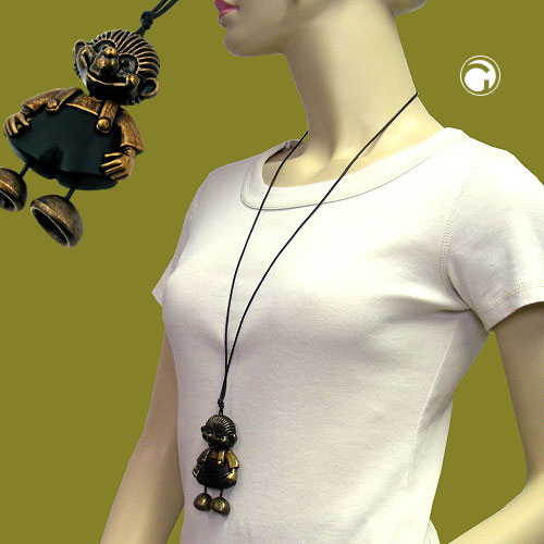 Necklaces with animals and figures
