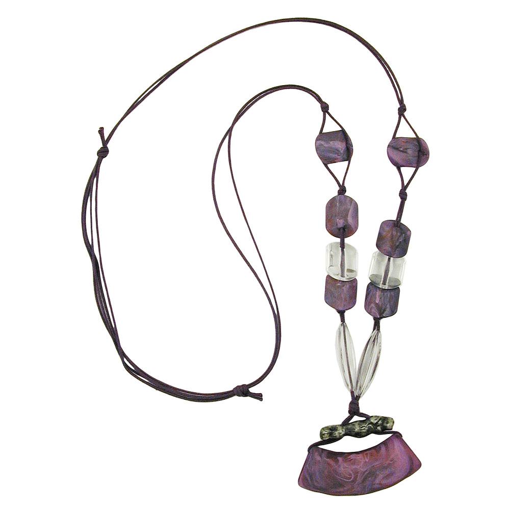 Necklaces with tube bead