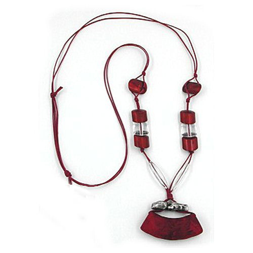 Necklaces with tube bead