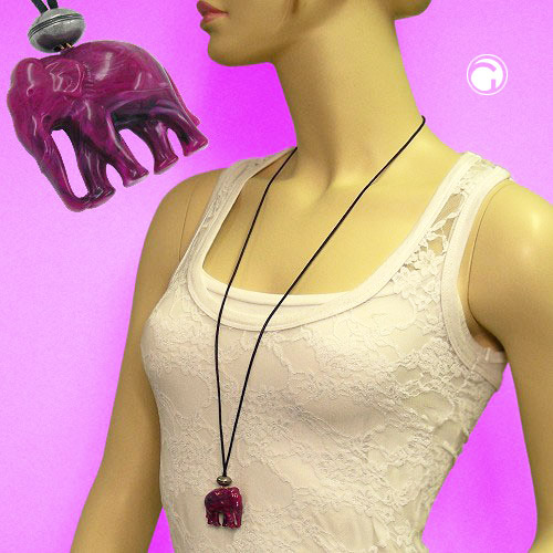 Necklaces with animals and figures