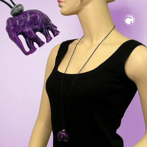 Necklaces with animals and figures