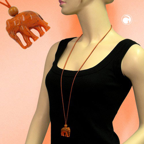 Necklaces with animals and figures
