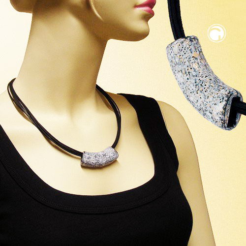 Necklaces with tube bead