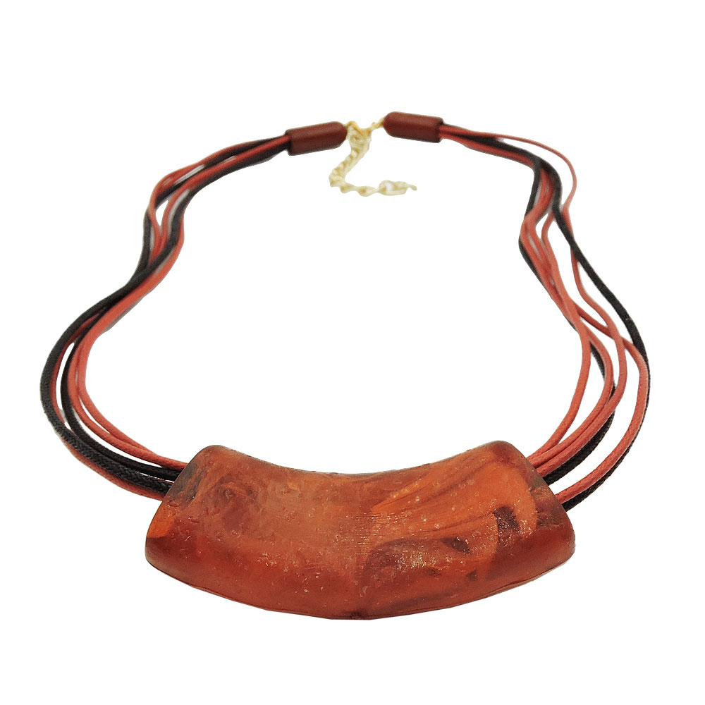 Necklaces with tube bead