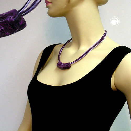 Necklaces with tube bead