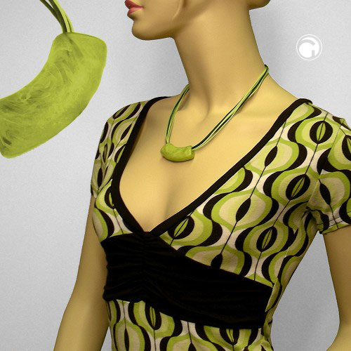 Necklaces with tube bead