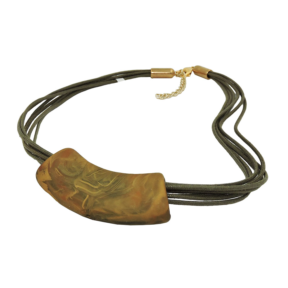 Necklaces with tube bead