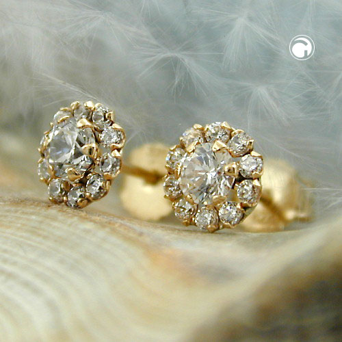 Stud earrings GOLD