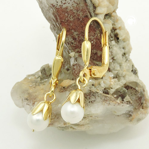 Leverback earrings GOLD