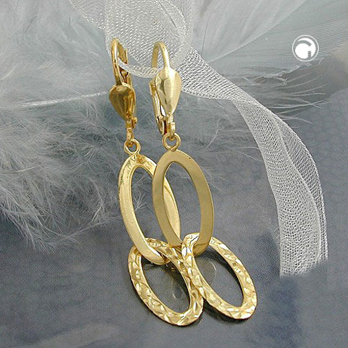 Leverback earrings GOLD