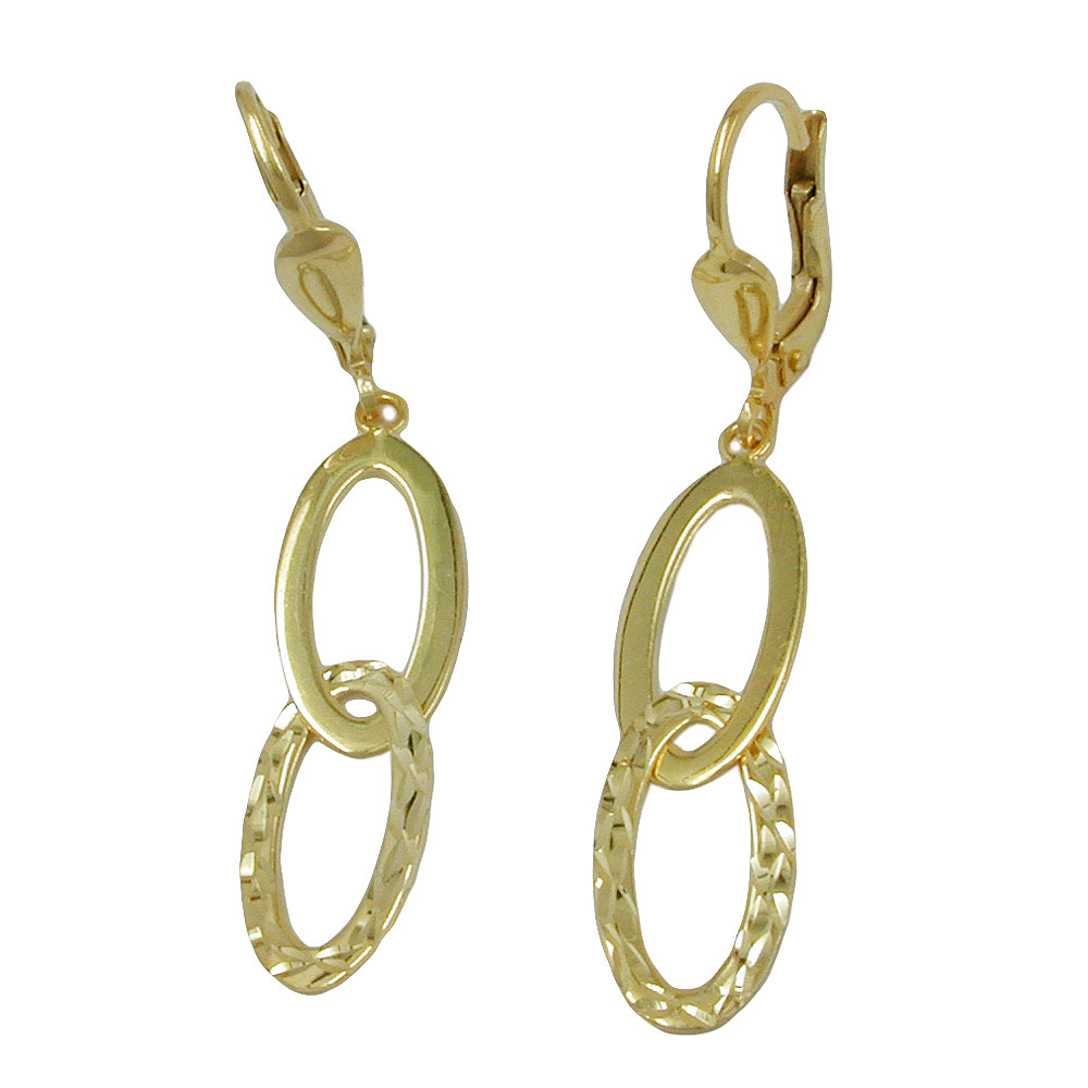Leverback earrings GOLD