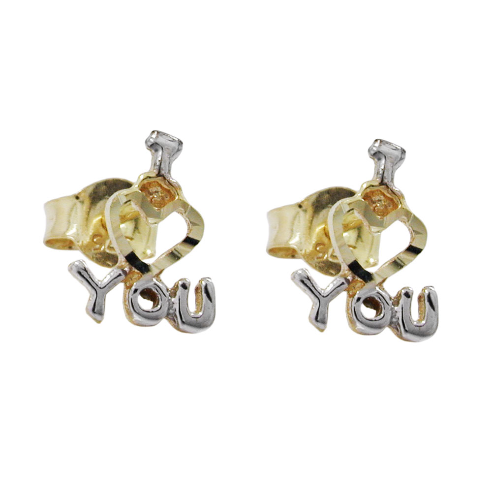 Stud earrings GOLD