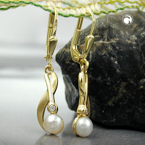 Leverback earrings GOLD