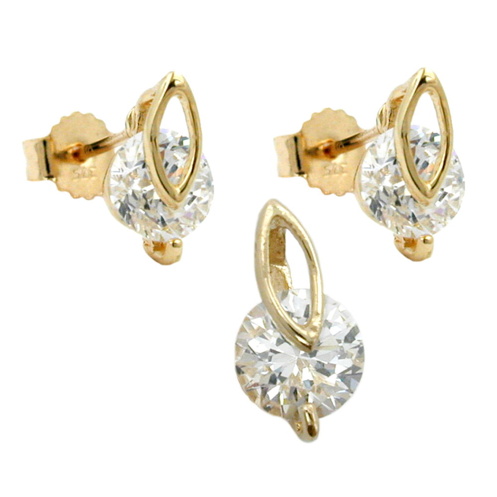 Stud earrings GOLD