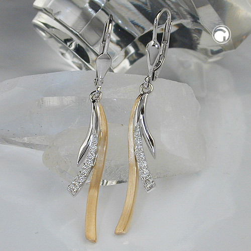 Leverback earrings GOLD