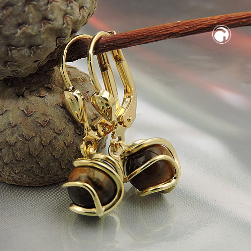 Leverback earrings GOLD