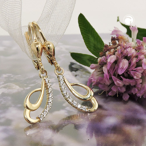 Leverback earrings GOLD
