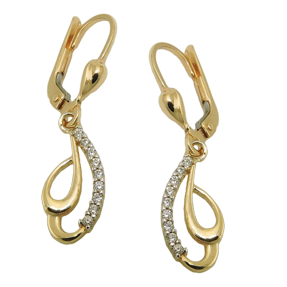 Leverback earrings GOLD