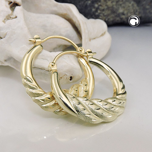 Hoop earrings GOLD