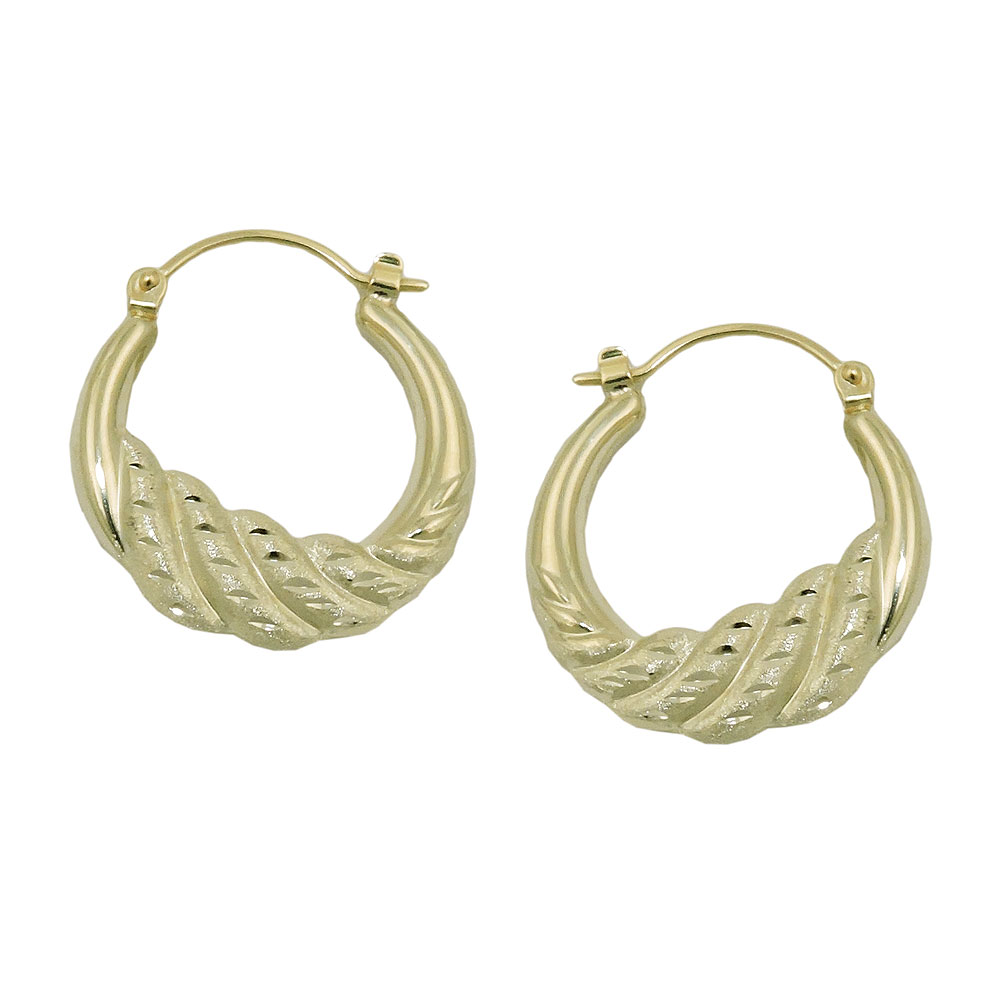 Hoop earrings GOLD