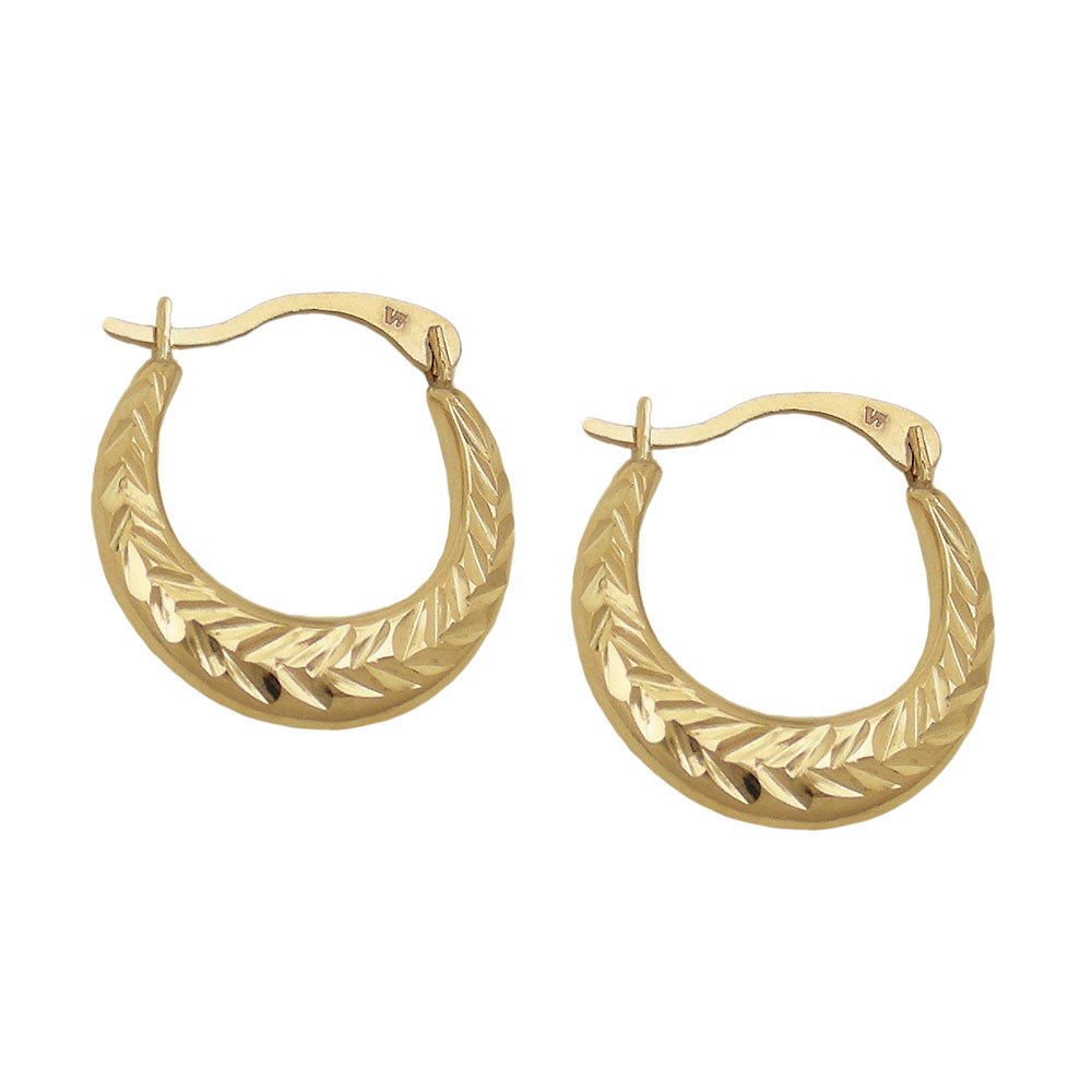 Hoop earrings GOLD
