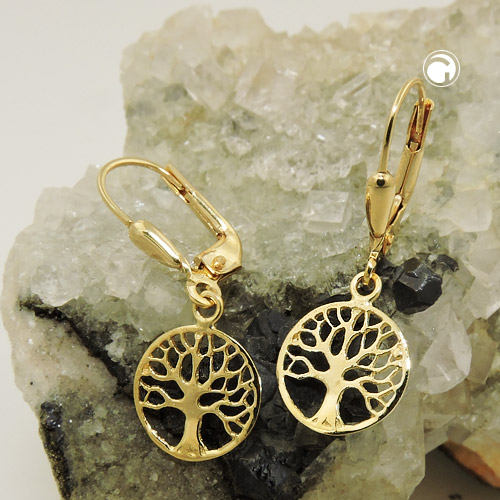 Leverback earrings GOLD