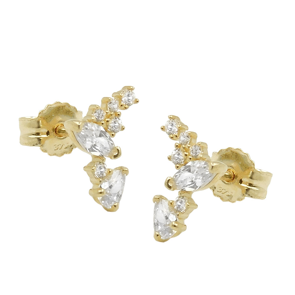 Stud earrings GOLD