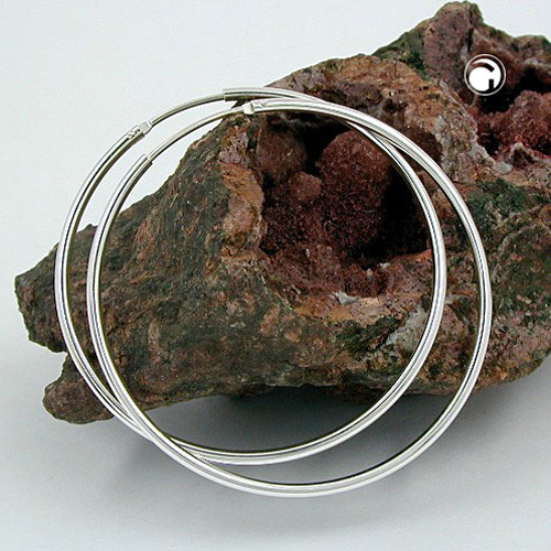 Hoop earrings Silver 925
