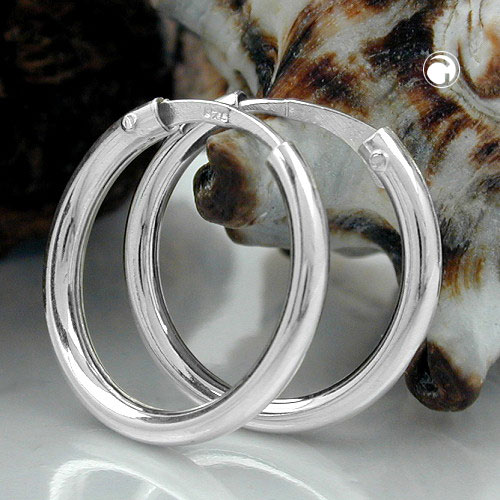 Hoop earrings Silver 925