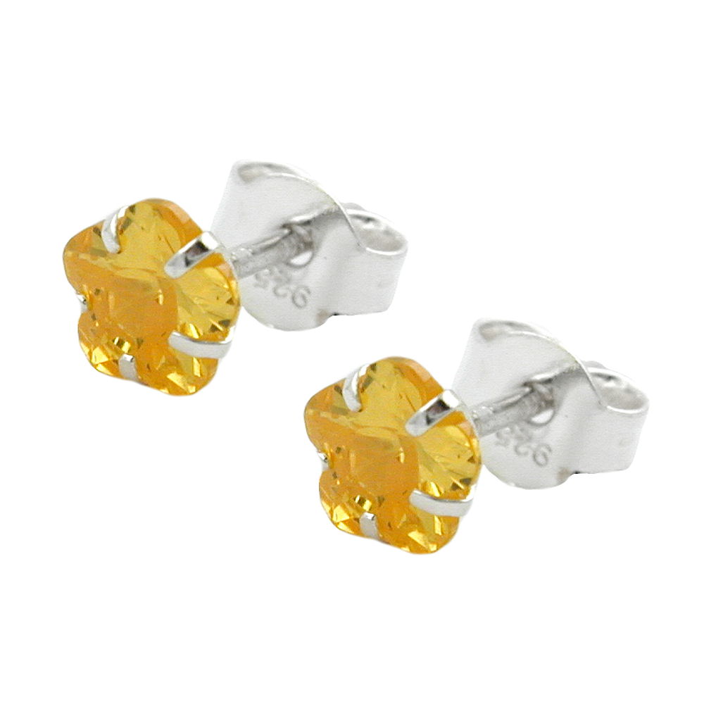 Studs zirconia Silver 925