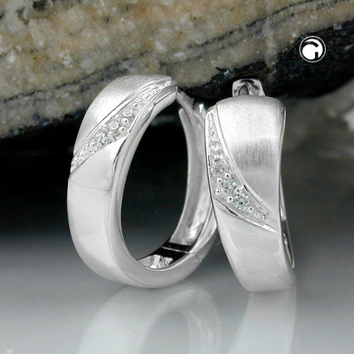 Hoop earrings Silver 925