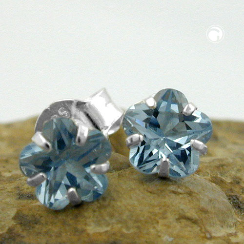Studs zirconia Silver 925