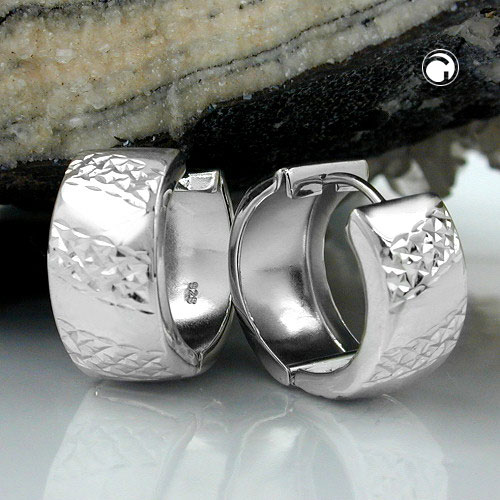 Hoop earrings Silver 925