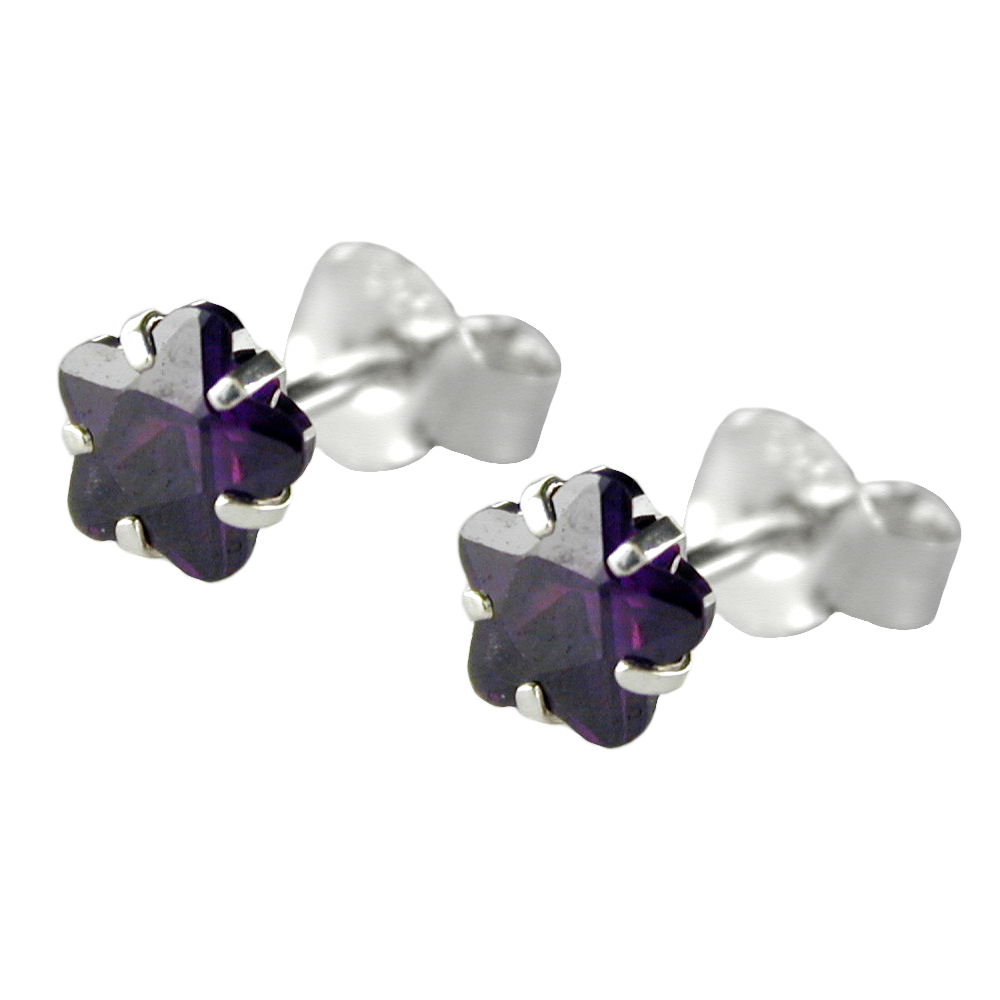 Studs zirconia Silver 925