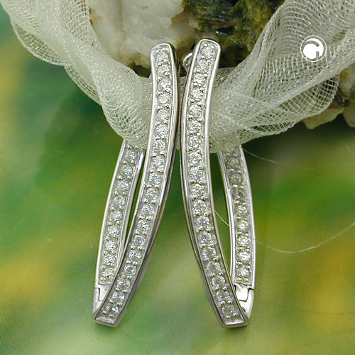 Hoop earrings Silver 925