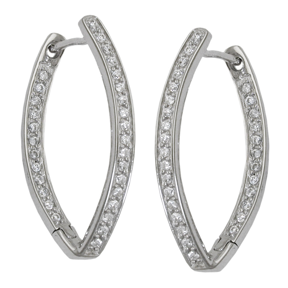 Hoop earrings Silver 925