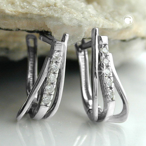Hoop earrings Silver 925