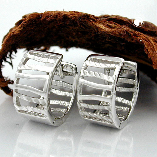 Hoop earrings Silver 925