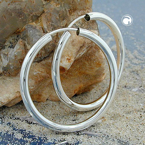 Hoop earrings Silver 925