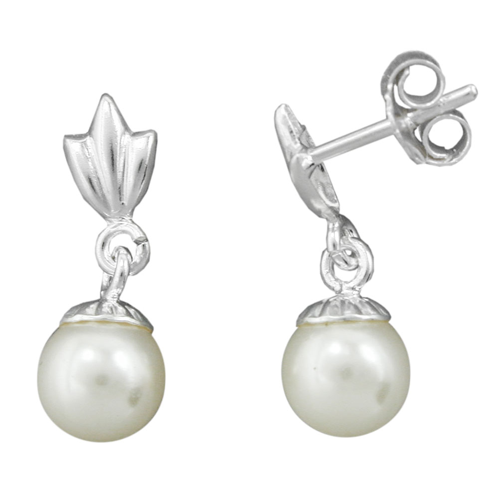 Studs Beads & Pearls Silver 925