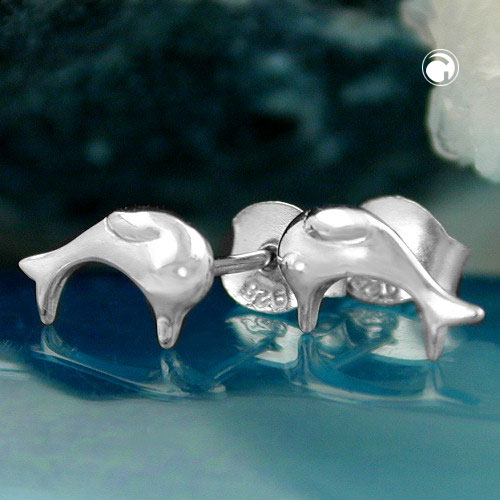 Studs theme animals Silver 925