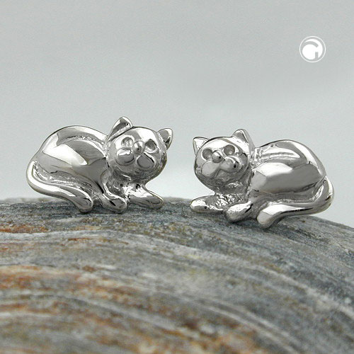 Studs theme animals Silver 925