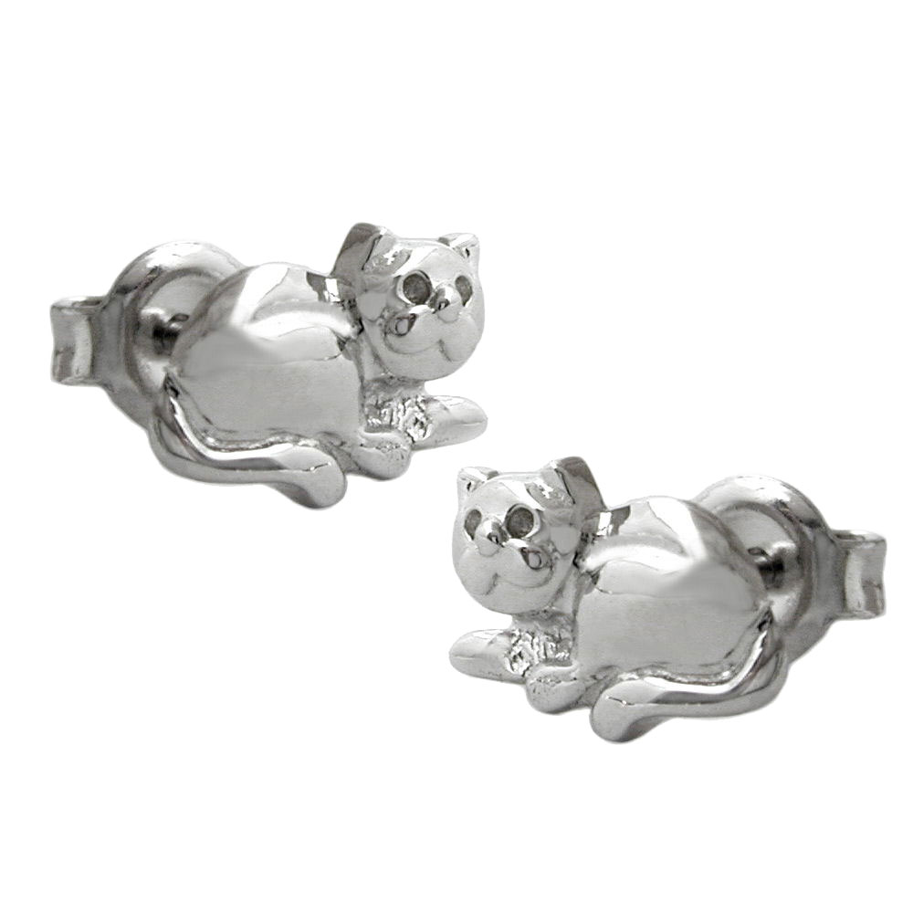 Studs theme animals Silver 925