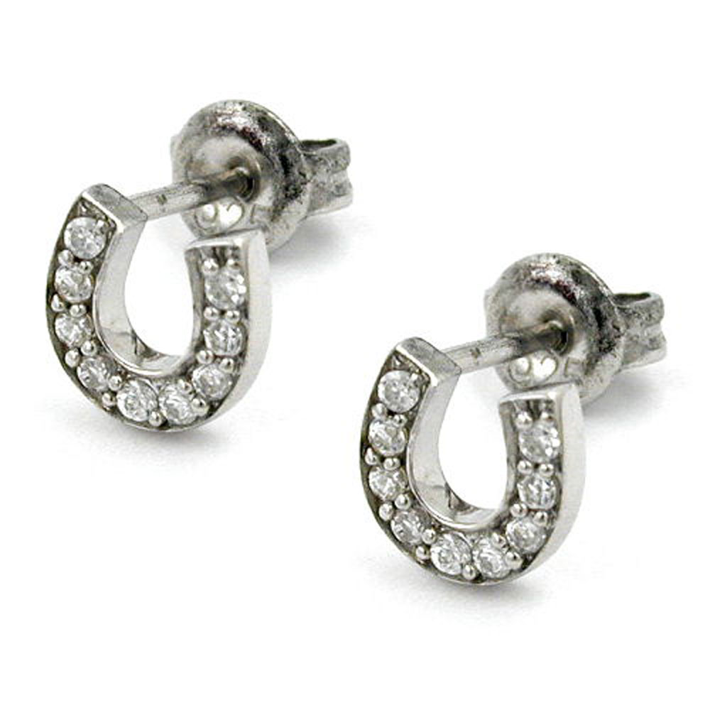 Studs zirconia Silver 925