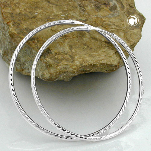 Hoop earrings Silver 925